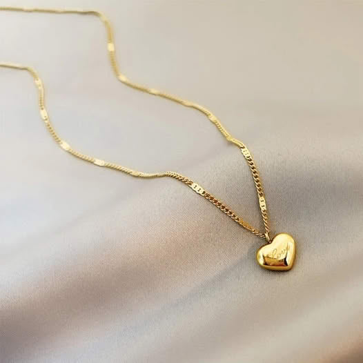 14K Heart Necklace