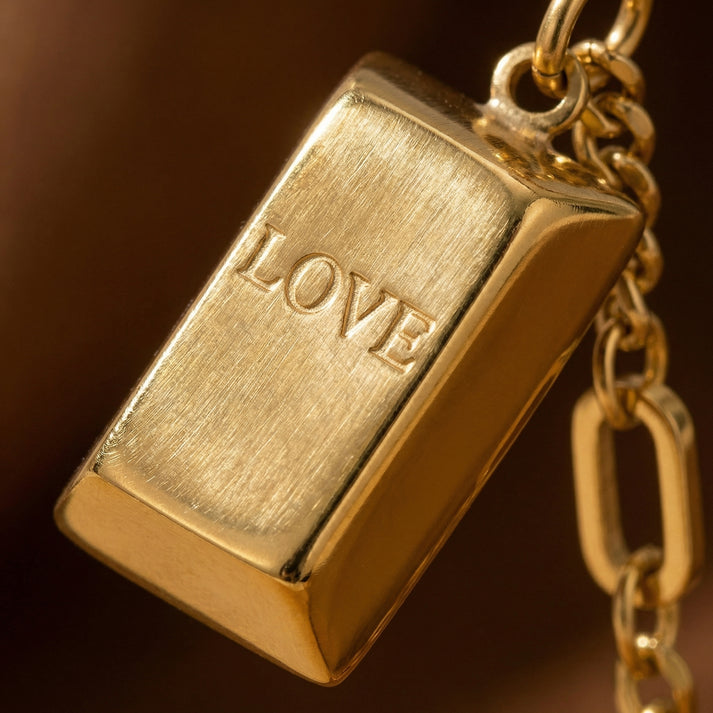 14K Textured  Necklace